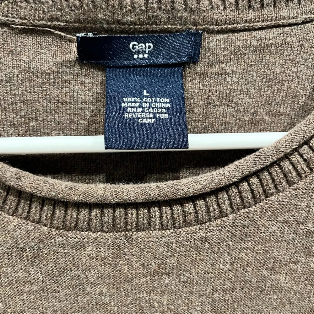 GAP Women’s Sweater Pull over sweater Crew neck Sweater Size L - Picture 2 of 3